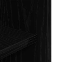 Supporto per Acquario 60,5x36x72,5cm Multistrato Rovere Nero 862157