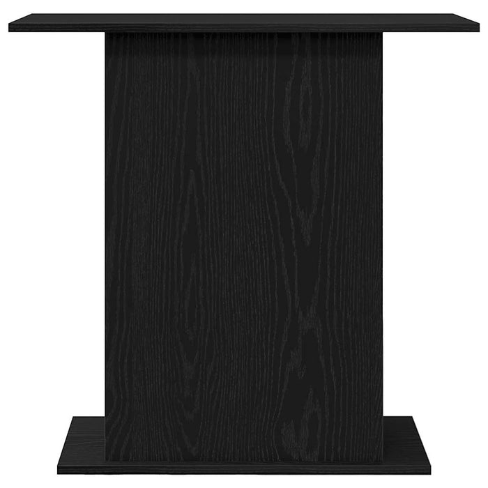 Supporto per Acquario Rovere Nero 75x36x72,5 cm in Legno Aggregato 862158