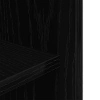 Supporto per Acquario Rovere Nero 75x36x72,5 cm in Legno Aggregato 862158