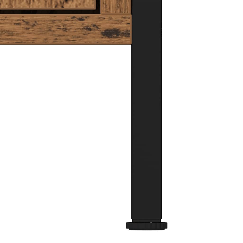 vidaXL Mobile Lavabo Bagno Legno Antico 60x30x60 cm Legno Multistrato