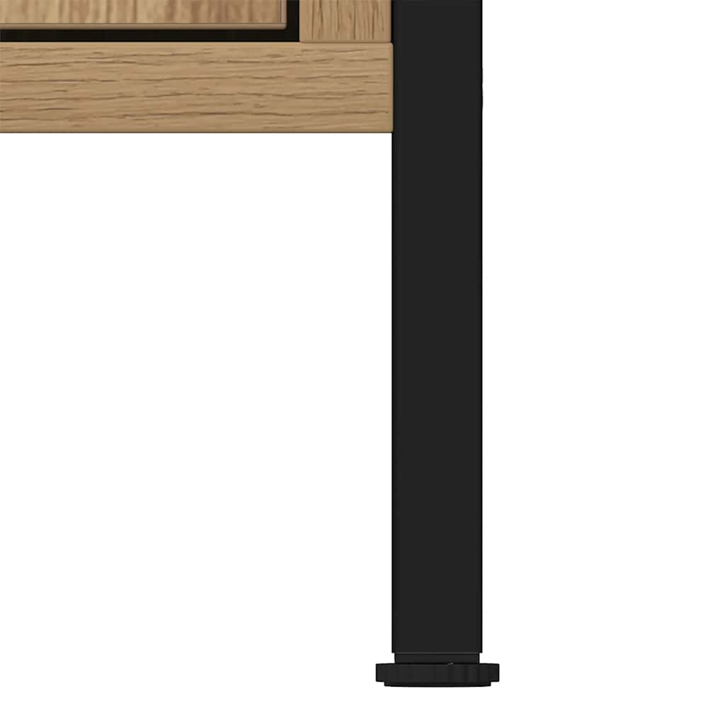 Mobile Lavabo Bagno Rovere Artigianale 60x30x60cm Truciolato 862233