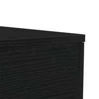 Tavolino da Salotto con Luci LED Rovere Nero 50x50x40 cm 862257