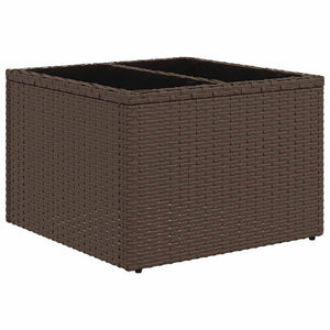 vidaXL Set Divani da Giardino 8 pz con Cuscini Marrone in Polyrattan