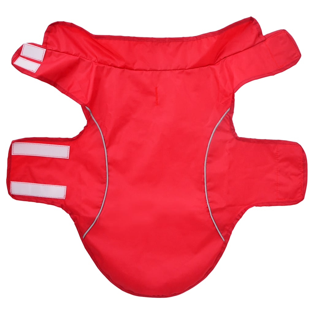 Impermeabile per Cani con Strisce Riflettenti Poliestere XXS 42000278