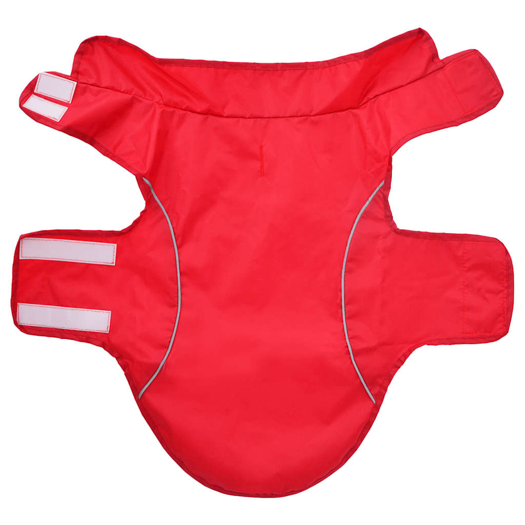 Impermeabile per Cani con Strisce Riflettenti Poliestere XS 42000279
