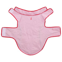 Impermeabile per Cani con Strisce Riflettenti Poliestere L 42000282