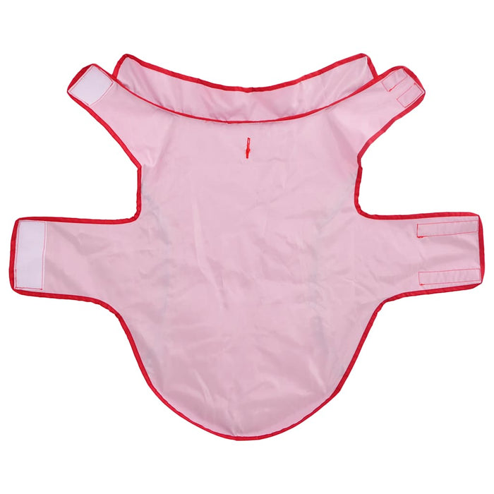 Impermeabile per Cani con Strisce Riflettenti Poliestere L 42000282