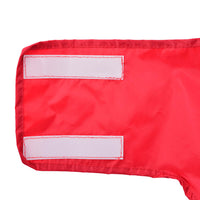 Impermeabile per Cani con Strisce Riflettenti Poliestere L 42000282