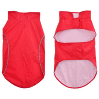 vidaXL Impermeabile per Cani con Strisce Riflettenti Poliestere 2XL