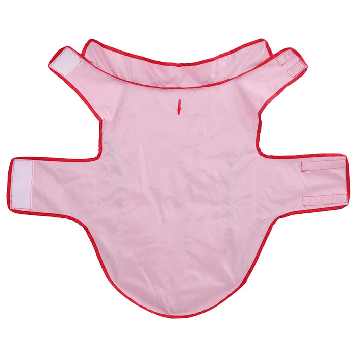 vidaXL Impermeabile per Cani con Strisce Riflettenti Poliestere 2XL