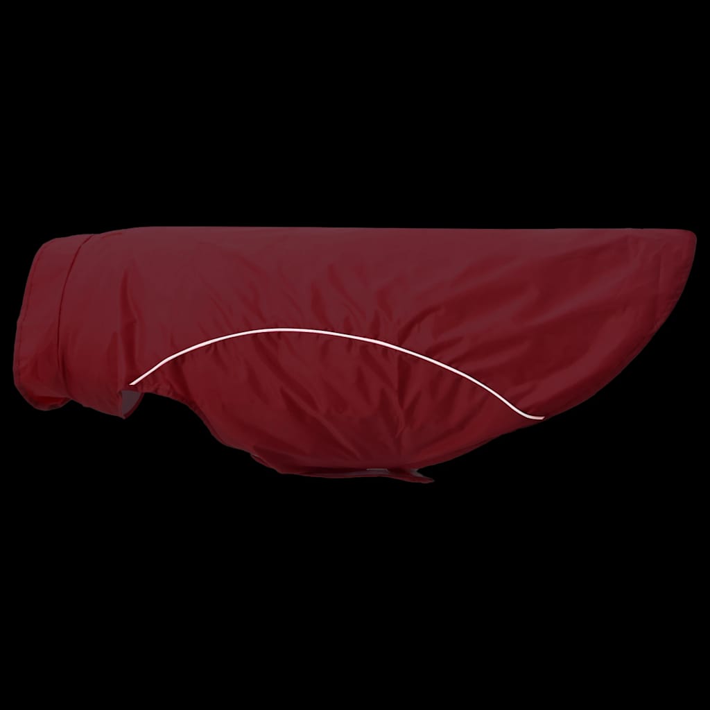 vidaXL Impermeabile per Cani con Strisce Riflettenti Poliestere 3XL