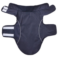 Impermeabile per Cani con Strisce Riflettenti Poliestere XS