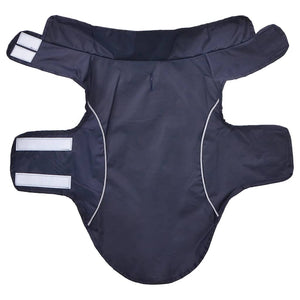 Impermeabile per Cani con Strisce Riflettenti Poliestere XS