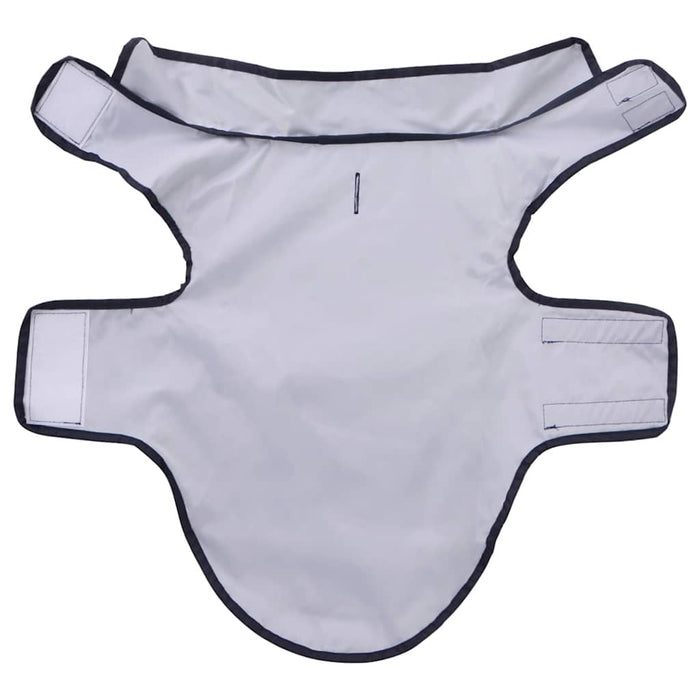 Impermeabile per Cani con Strisce Riflettenti Poliestere XS