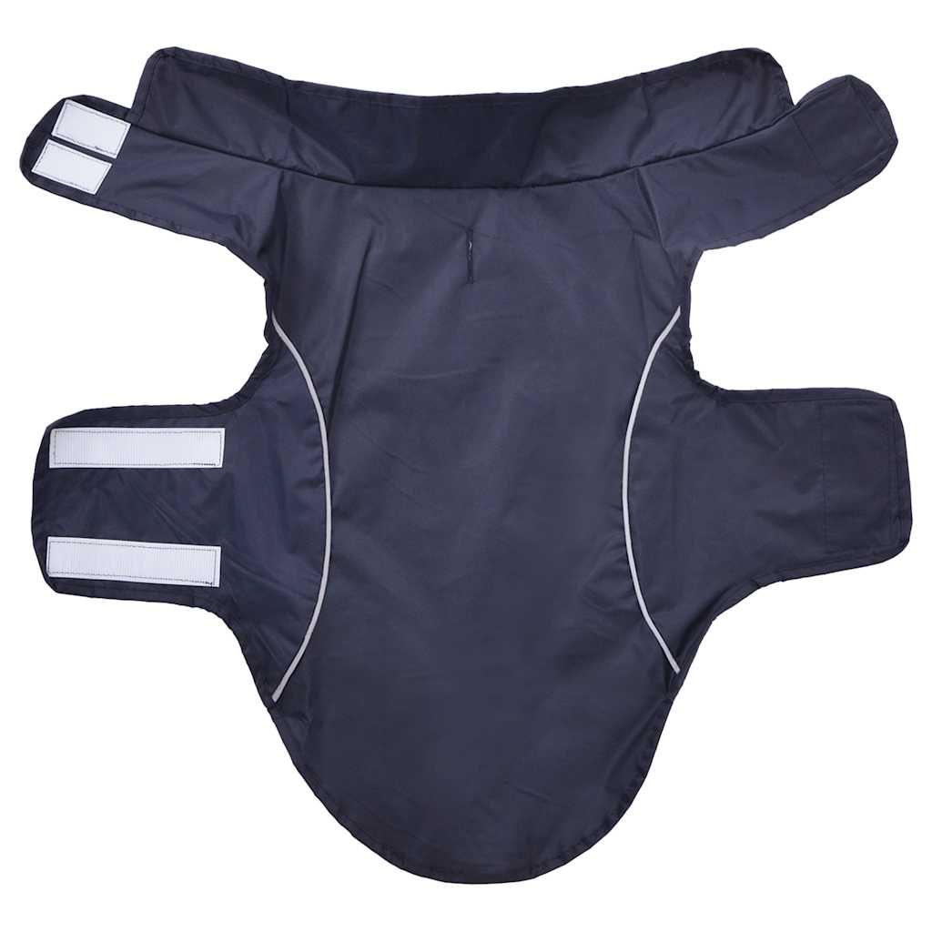 Impermeabile per Cani con Strisce Riflettenti Poliestere S 42000298