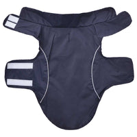 Impermeabile per Cani con Strisce Riflettenti Poliestere S 42000298