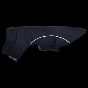 vidaXL Impermeabile per Cani con Strisce Riflettenti Poliestere S