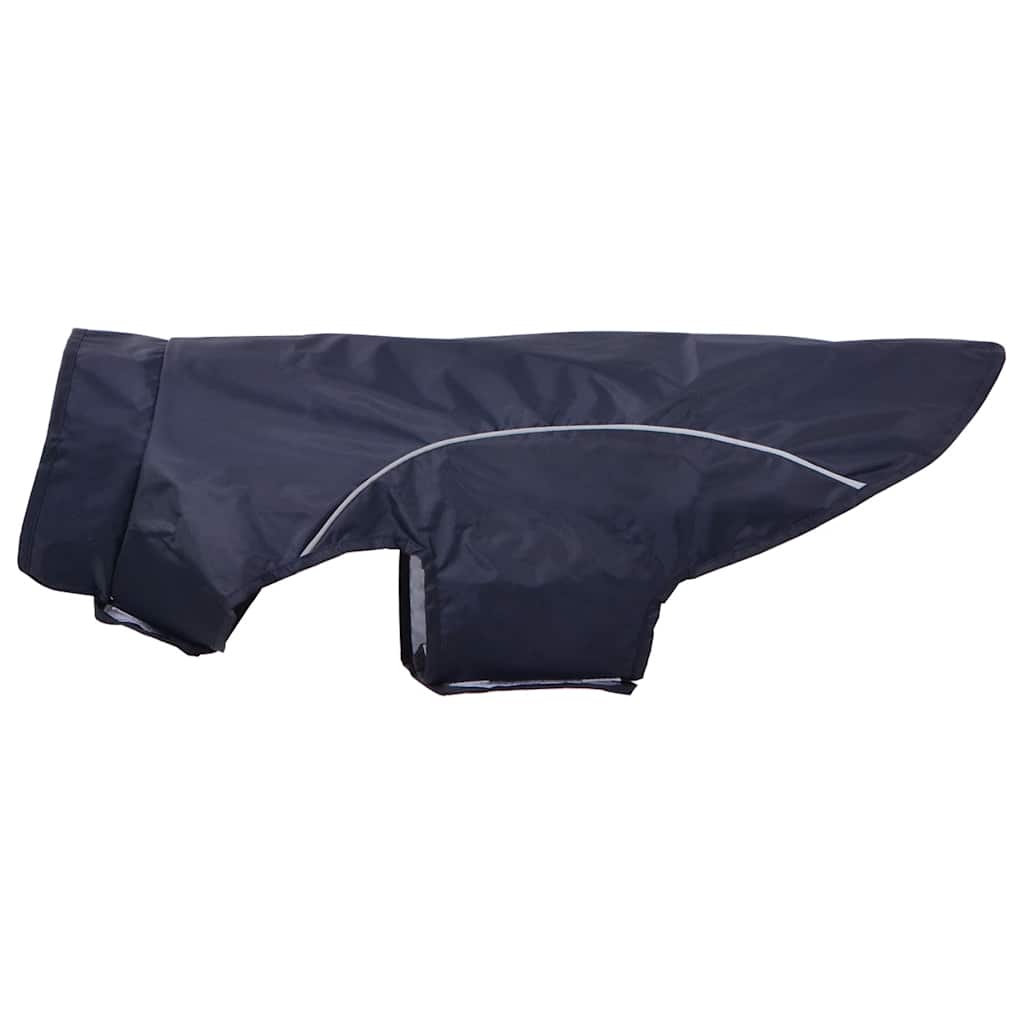 vidaXL Impermeabile per Cani con Strisce Riflettenti Poliestere 2XL