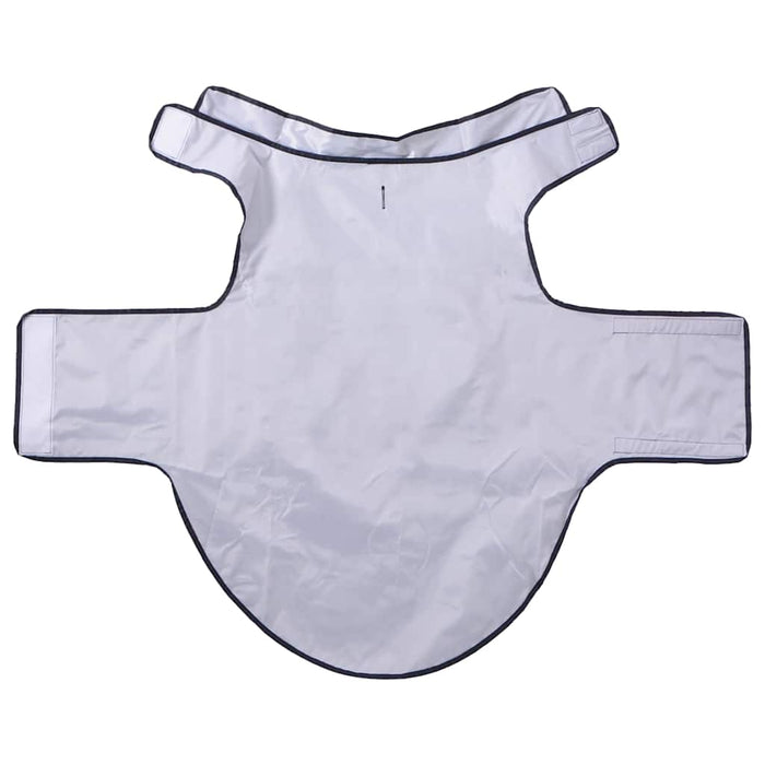vidaXL Impermeabile per Cani con Strisce Riflettenti Poliestere 3XL