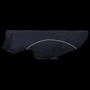 vidaXL Impermeabile per Cani con Strisce Riflettenti Poliestere 3XL