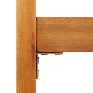 Sedie da Giardino 4 pz 50x53x80 cm Legno Massello di Acacia 4108139