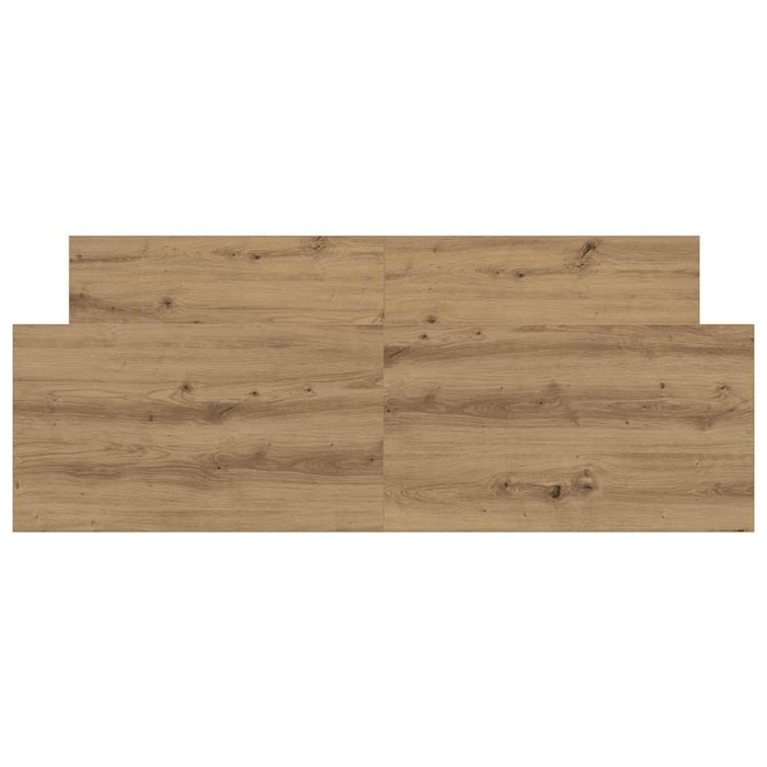 vidaXL Giroletto senza Materasso Rovere Artigianale 120x200cm