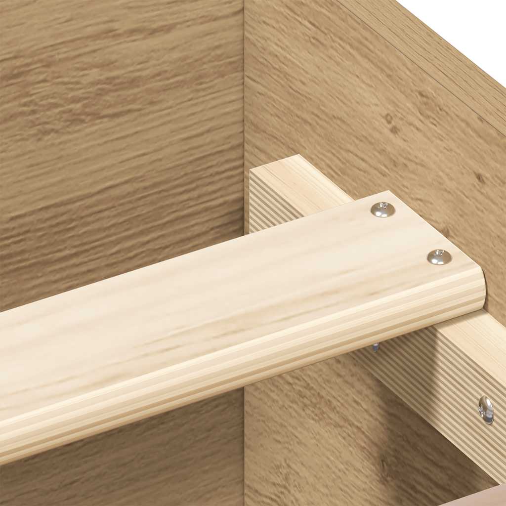 Giroletto senza Materasso Rovere Artigianale 140x190cm 3328779