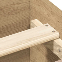 Giroletto senza Materasso Rovere Artigianale 140x190cm 3328779