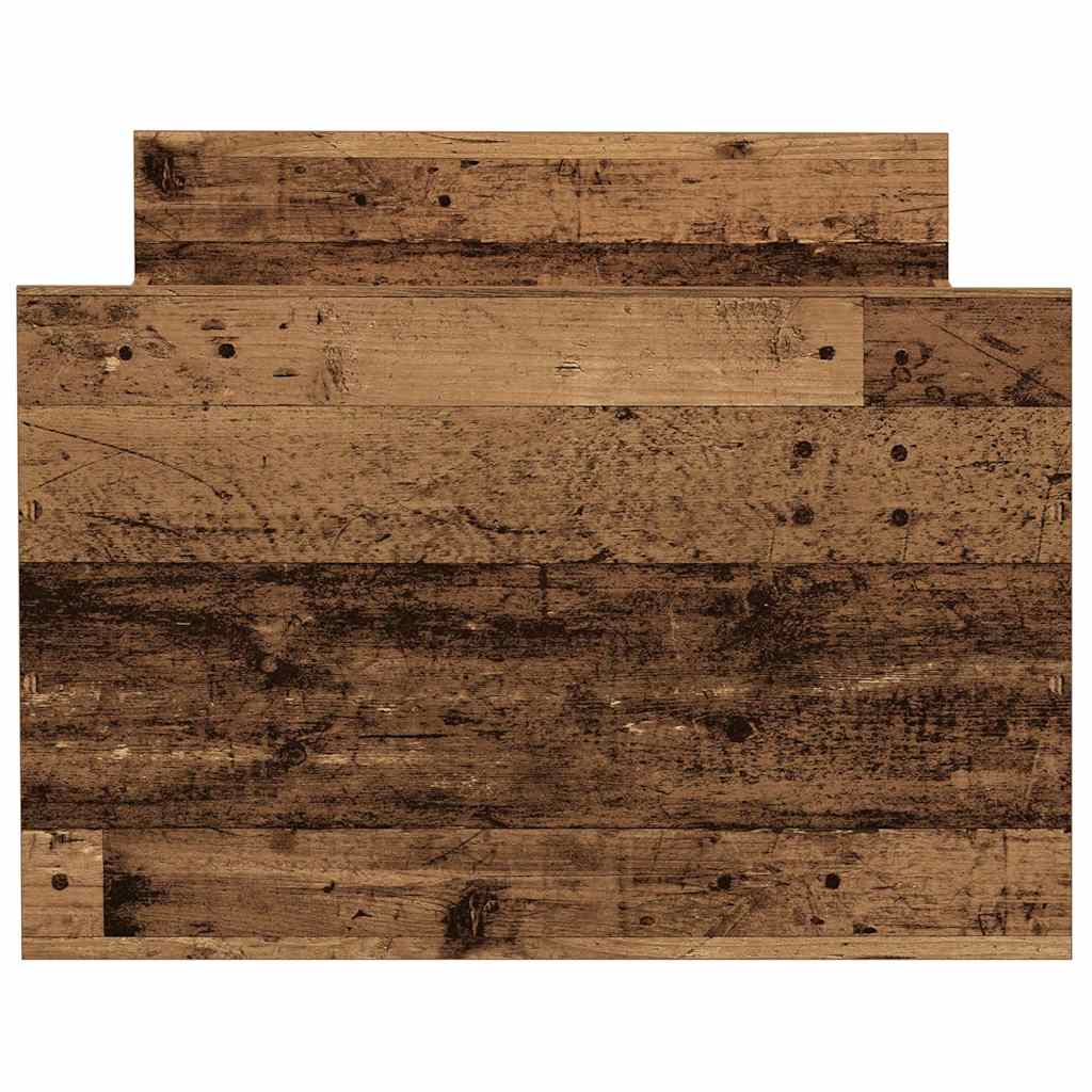 Giroletto senza Materasso-Struttura Letto Legno Antico 100x200cm in Truciolato 280331