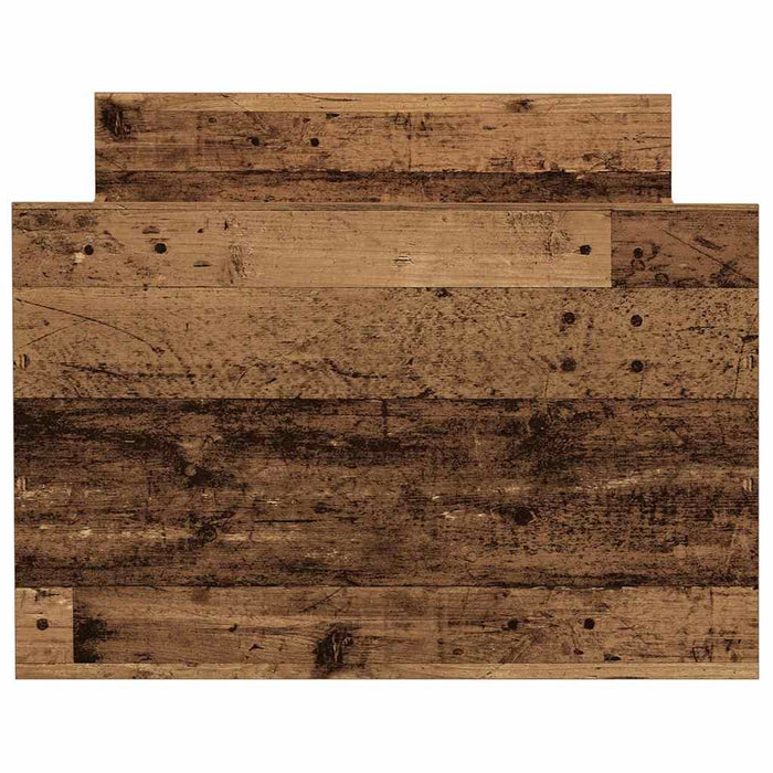 Giroletto senza Materasso-Struttura Letto Legno Antico 100x200cm in Truciolato 280331