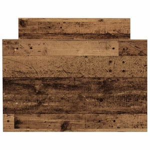 vidaXL Giroletto senza Materasso Legno Antico 90x200cm in Truciolato
