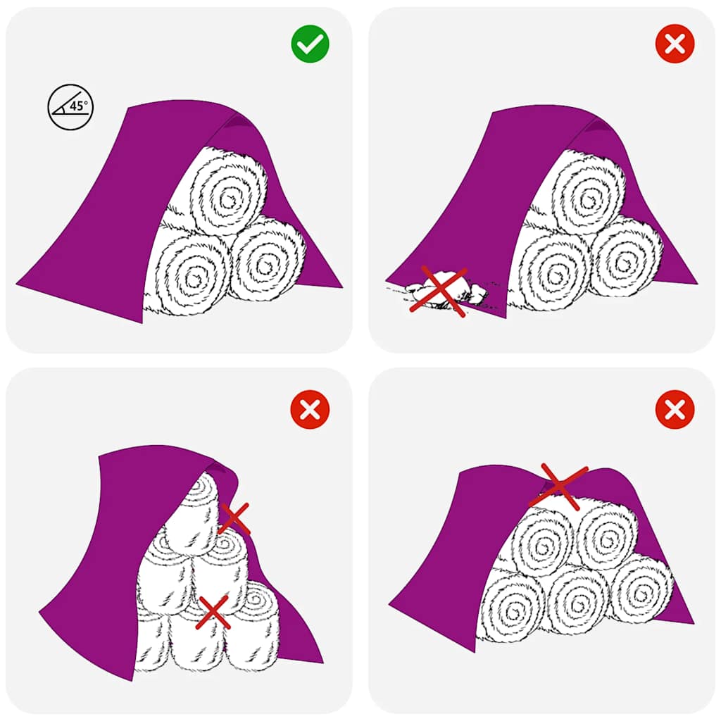 Telo Pagliaio 9,8x12,5 m 140 g/m² Polipropilene 42000317