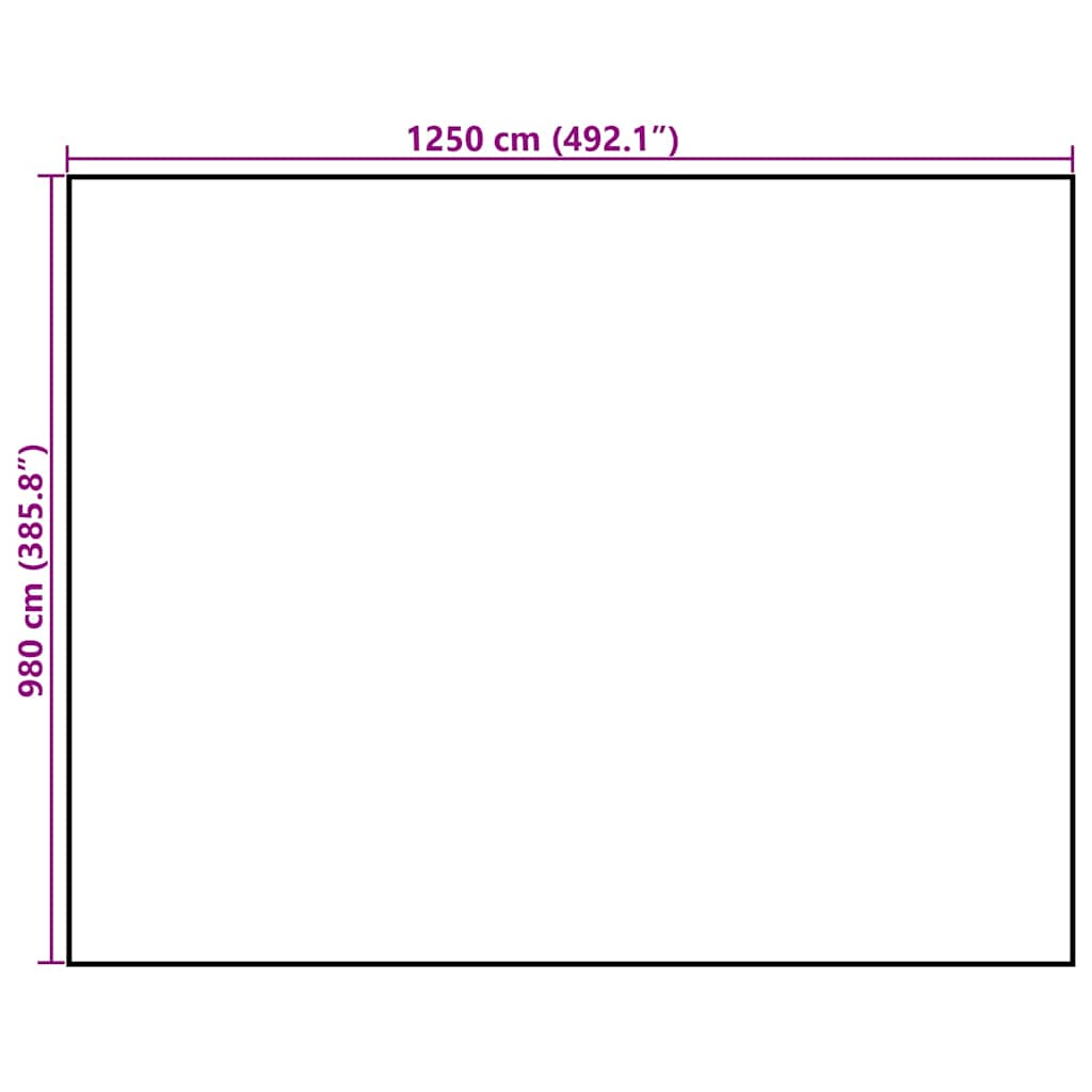 vidaXL Telo Pagliaio 9,8x12,5 m 140 g/m² Polipropilene