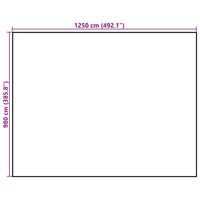 vidaXL Telo Pagliaio 9,8x12,5 m 140 g/m² Polipropilene