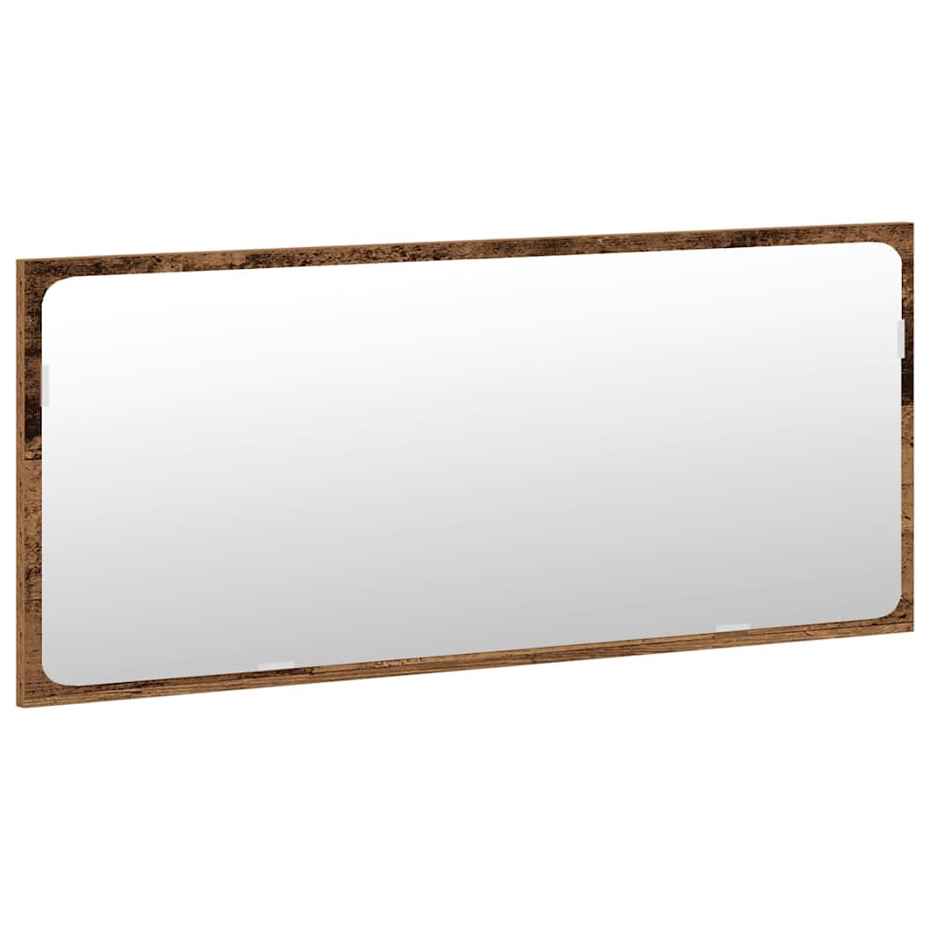 vidaXL Set Mobili da Bagno 3 pz Legno Antico in Legno Multistrato