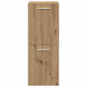 Set Mobili da Bagno 5 pz Rovere Artigianale Legno Multistrato 3328914