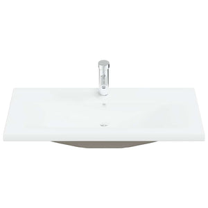 Set Mobili da Bagno 4 pz Rovere Artigianale Legno Multistrato