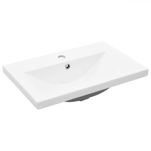 Mobile con Lavabo Integrato Legno Antico