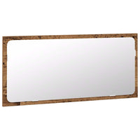 vidaXL Set Mobili da Bagno 3 pz Legno Antico in Legno Multistrato