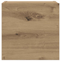 vidaXL Set Mobile TV 8 pz Montato a Parete Rovere in Legno Multistrato