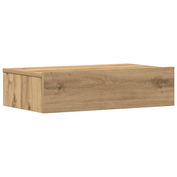 Comodino Rovere Artigianale 60x35 cm in Legno Multistrato 3329160