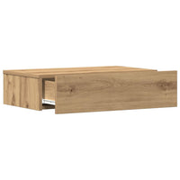 Comodino Rovere Artigianale 60x35 cm in Legno Multistrato 3329160