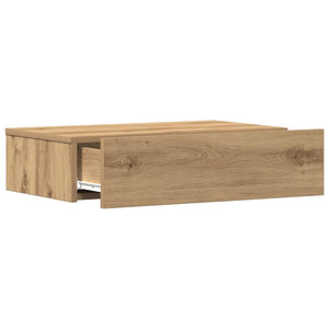 Comodino Rovere Artigianale 60x35 cm in Legno Multistrato 3329160