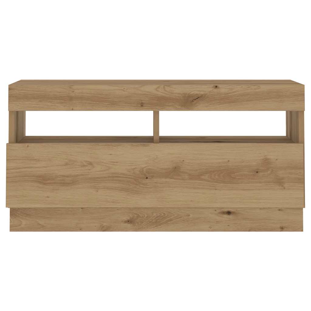 Mobile Porta TV con LED-Mobile per TV-Credenza TV Artigianale 180x35x40 cm Multistrato