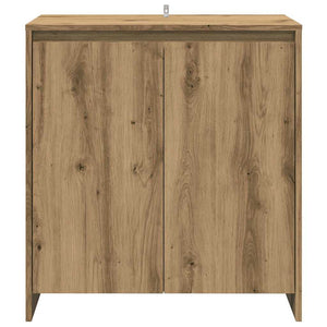 Credenza 2 pz Rovere Artigianale in Legno Multistrato