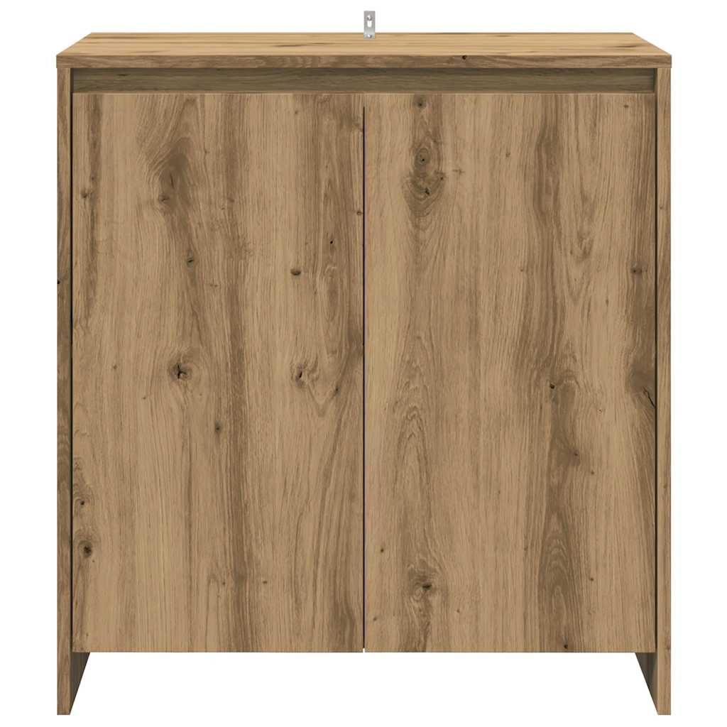 vidaXL Credenza 3 pz Rovere Artigianale in Legno Multistrato