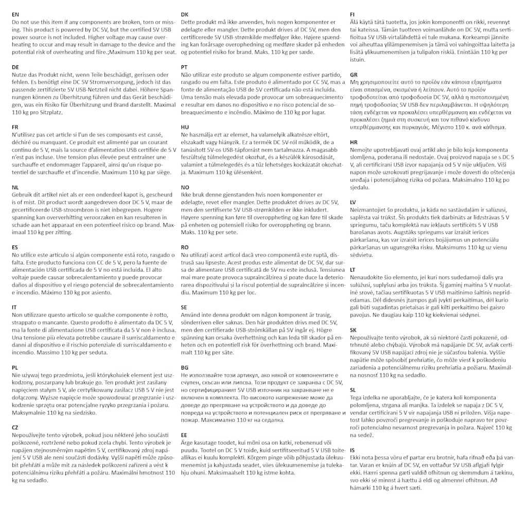 Set Tavolo da Toeletta con LED Legno Antico Legno Multistrato 3329181