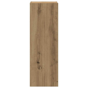 vidaXL Set Mobile TV 5 pz Montato a Parete Rovere in Legno Multistrato