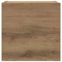 vidaXL Set Mobile TV 5 pz Montato a Parete Rovere in Legno Multistrato