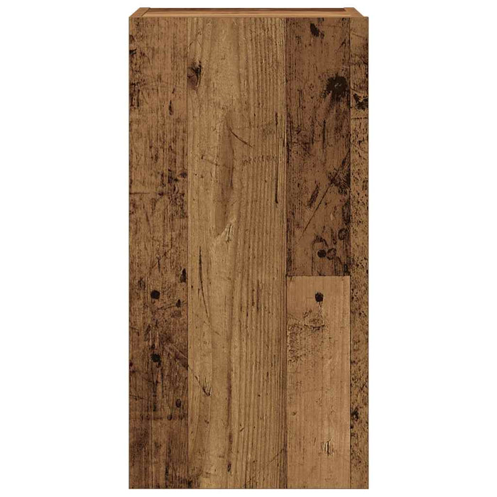 vidaXL Set Mobile TV 5 pz Montato a Parete Legno Antico in Truciolato